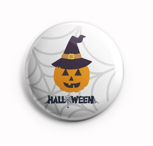 AVI Halloween Pumpkin in Witch Hat Fridge Magnet 58mm MR8002073