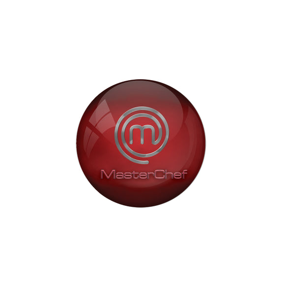 AVI Metal Red Colour Pin Badges With Masterchef Design
