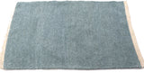 Grey Plain Fabric Door Mat 24 x 16 inches FFM00013