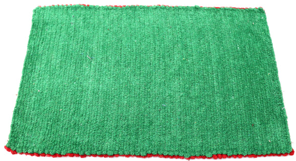 Red and Green Reversible dual color doormat (27 x16 inches) FFM00038
