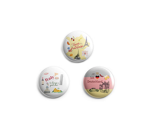 Pin- Up Button Badges