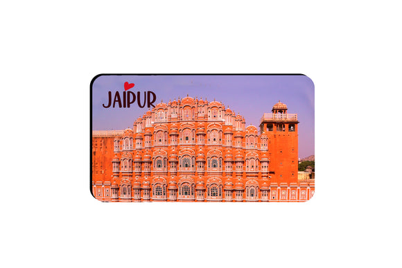 AVI Rectangular Fridge Magnet Jaipur Hawa Mahal  Rajasthan Design RFM00139
