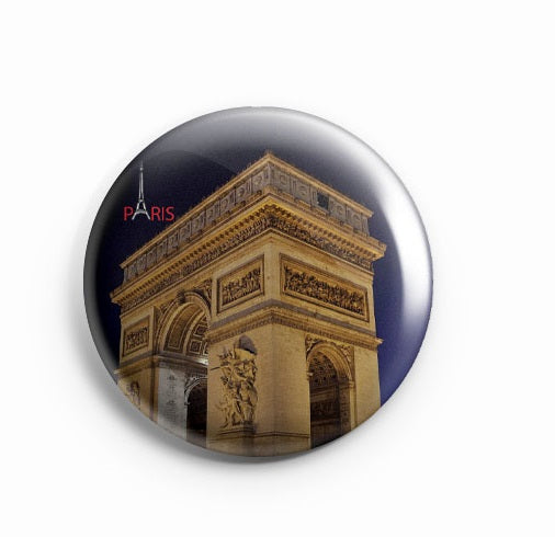 AVI Badge Arc de Triomphe Badge 58mm R8002032