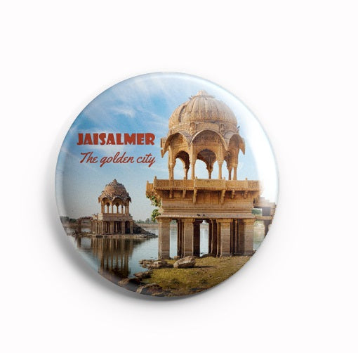 AVI Badge  Jaisalmer Rajasthan India Badge 58mm R8002044