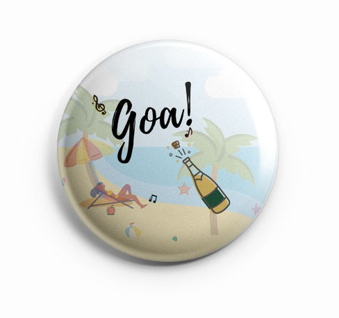 AVI Fridge Magnet Goa India Beach 58mm MR8002054