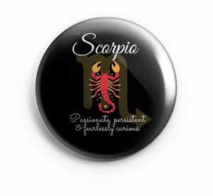 AVI Zodiac Sun Sign Collection Scorpio Black Fridge Magnet 58mm MR8002067