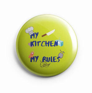 AVI My Kitchen My Rules Fridge Magnet Regular Size 58mm MR8002078