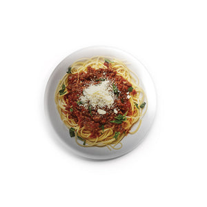 AVI 58mm Pin Badges Pasta Spagetti Food lover White Regular Size R8002155