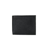 AVI Mens Classic Handcrafted Black Leather Wallet