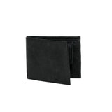 AVI Mens Classic Handcrafted Black Leather Wallet