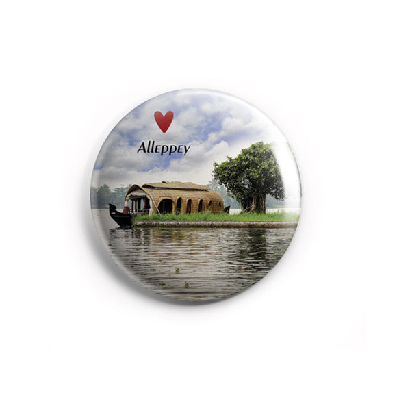 AVI Fridge Magnet Kerala Alleppey backwaters house boat MR8002188