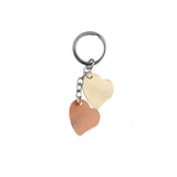 AVI Techpro Multicolour Valentines'day Romantic Metal Heart Keychain Gift for Couples Combo Pack