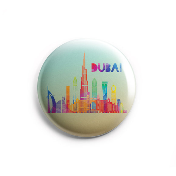 AVI 58mm Regular Size Fridge Magnet Dubai  Multicolor UAE Travel Souvenirs MR800214