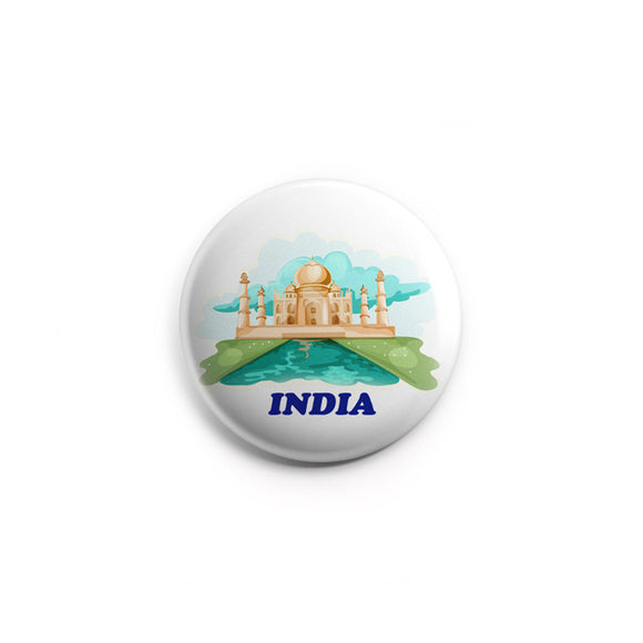 AVI White Taj Mahal India Fridge Magnet Regular Size 58mm MR8002236