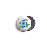 AVI 58mm Regular Size Pin Badge Indian Republic Day with India flag design R8002295