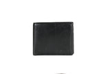 AVI Mens Classic Handcrafted Black Leather Wallet