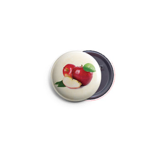 AVI 58mm Round Fridge Magnet with Red Apple Fruit design MR8002302