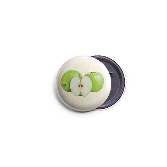 AVI 58mm Round Fridge Magnet with Green Apple Fruit design MR8002307