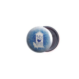 AVI Regular Size Pin Badge Blue My heart beats for you quote R8002320