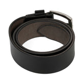 AVI Mens Classic Handcrafted Black Leather Belt