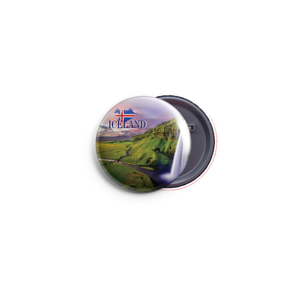 AVI  58mm Fridge Magnet  Iceland Waterfalls Travel Souvenir Regular Size MR8002372