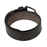 AVI Mens Classic Handcrafted Black shaded Leather Belt