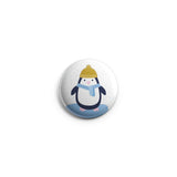 AVI 58mm Fridge Magnet White Cute Winter Penguin Christmas Regular Size MR8002415