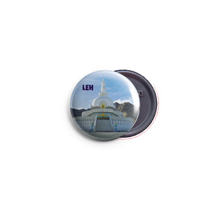 AVI 58mm Regular Size Fridge Magnet Multicolor Ladakh Leh Travel Souvenir Design MR8002436