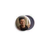AVI 58mm Regular Size Badge Puneeth Rajkumar Kannada Actor Design R8002444
