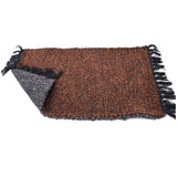 Brown Double sided Plain Fabric Door Mat 24 x 16 inches FFM00005
