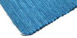 Blue and grey Reversible dual color doormat (27 x16 inches) FFM00040