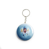 AVI 58m Regular Size Metal Keychain Blue Argentina Football player Lionel Messi design R7000031
