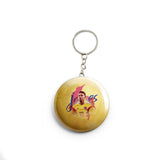 AVI Metal Keychain Yellow Football Player Columbia James Rodriguez R7000037