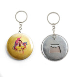 AVI Metal Keychain Yellow Football Player Columbia James Rodriguez R7000037