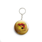 AVI Metal Keychain Yellow Football Player Belgian Eden Hazard R7000038