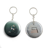 AVI Metal Keychain Green Germany Football player Toni Kroos R7000045