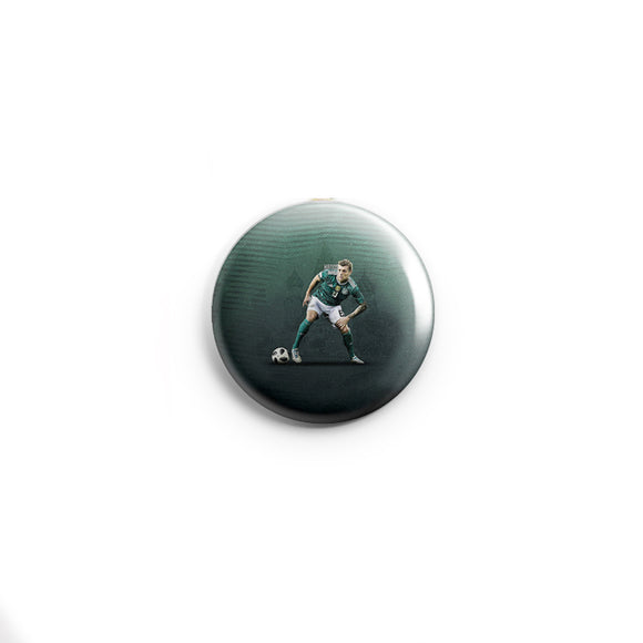 AVI 58mm Regular Size Fridge Magnet Metal Green Germany Football player Toni Kroos Design MR8000045