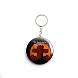 AVI Black Good Friday He laid down His life for us Keychain Regular Size Metal 58mm R7002350