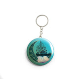 AVI Blue Ramadan Mubarak Keychain Regular Size Metal 58mm R7002368