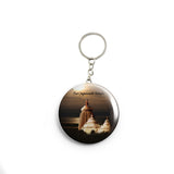 AVI Black Jagannathpuri Temple Orissa Travel Souvenir Keychain Regular Size Metal 58mm R7002371