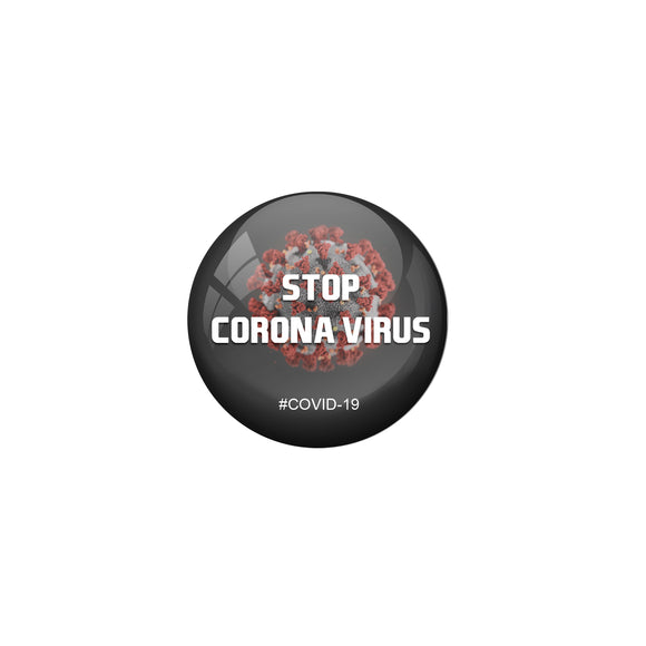 Stop Corona Virus Badge R8000933 x 1