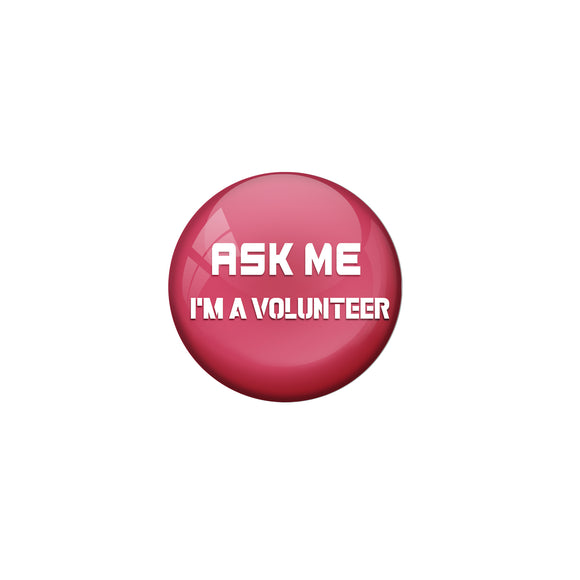 Red Volunteer Badge R8000937 x 1