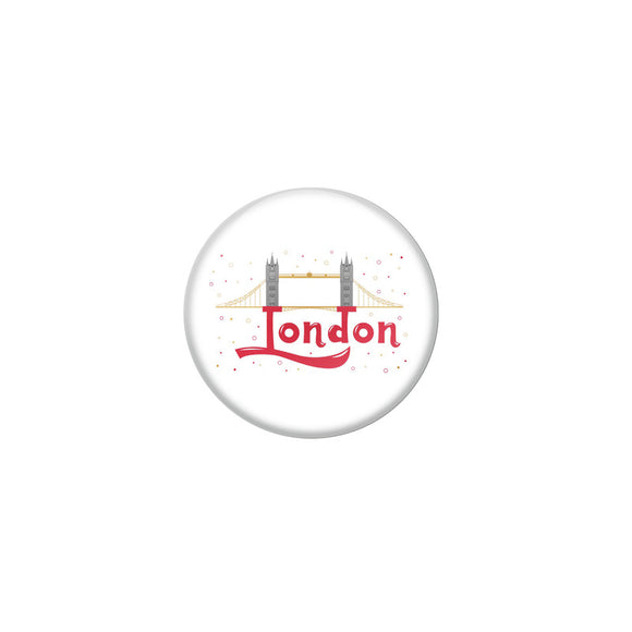 AVI White Colour Metal Fridge Magnet London bridge Fridge Magnet