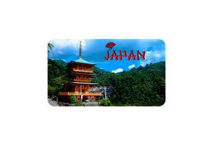 AVI Rectangular Fridge Magnet Multicolor Japan Travel souvenir scenery RFM00028