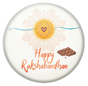 Happy Rakshabandhan 58mm Pin Badge R8002001